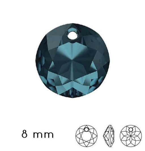 Achat 6430 Classic cut pendant Montana 8mm (1)