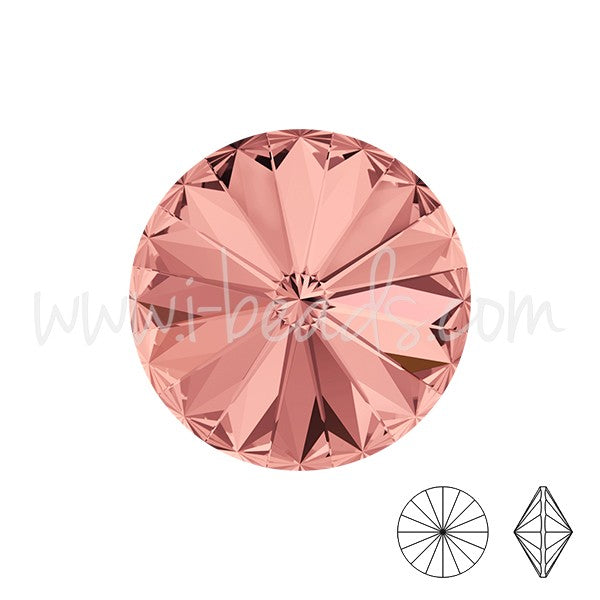 Cristal Cristal rivoli 1122 blush rose 10mm-ss47 (2) - LaMercerieDesCopines