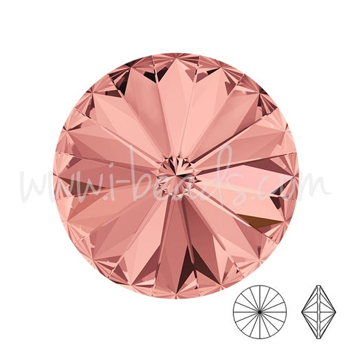 Cristal Cristal rivoli 1122 blush rose 12mm (1) - LaMercerieDesCopines