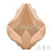 Perle Cristal 5058 Baroque crystal rose gold 2x 14mm (1) - LaMercerieDesCopines