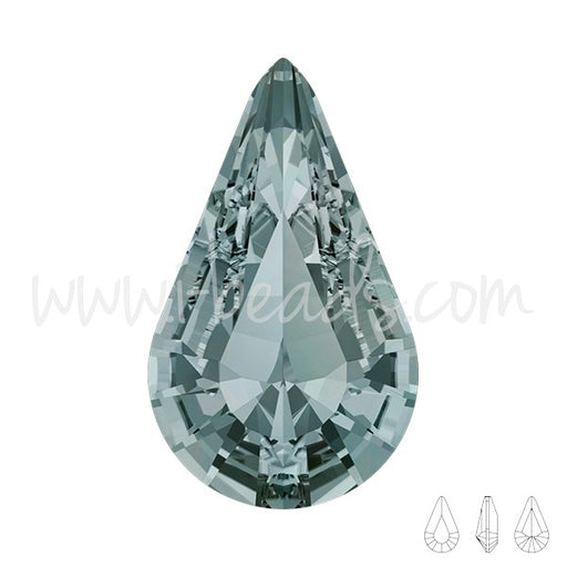 Creez avec Cristal Cristal 4328 black diamond 10x6mm (2)