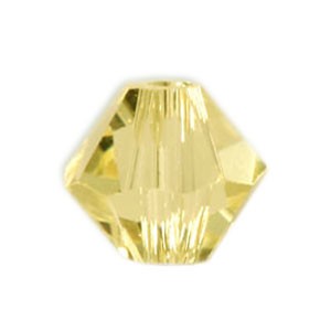 Achat au détail Perles Cristal 5328 xilion bicone jonquil 6mm (10)