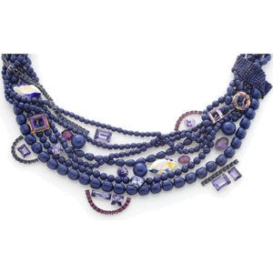 Perles Cristal 5810 crystal dark lapis pearl 6mm (20) - LaMercerieDesCopines