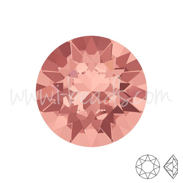 Cristal Cristal 1088 xirius chaton blush rose 8mm-ss39 (3) - LaMercerieDesCopines