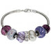 Bracelet rhodium Cristal pour becharmed 18cm (1) - LaMercerieDesCopines