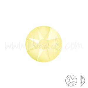 Strass à coller Cristal 2088 flat back crystal powder yellow ss16-3.9mm (60) - LaMercerieDesCopines