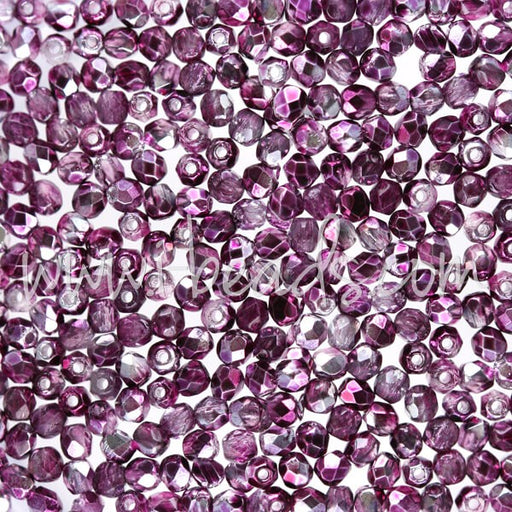 Creez avec Perles facettes de boheme mirror orchid 2mm (50)