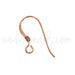 Creez avec crochets d'oreilles rose gold filled (2)