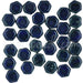 Vente Perles Honeycomb 6mm royal dark travertine (30)