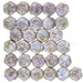 Acheter Perles Honeycomb 6mm senegal purple (30)