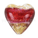 Acheter Perle de Murano coeur rose et or 20mm (1)