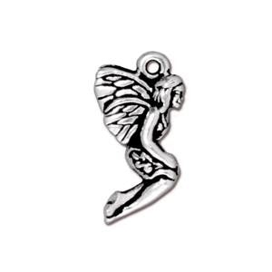 Acheter Pendentif fée plaqué argent 10x21mm (1)