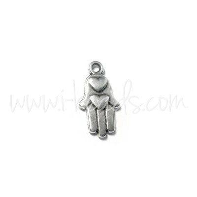 Achat Charm main de Fatima argenté 8x13mm (1)