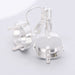 Serti boucle d'oreilles pour Cristal 4470 12mm argenté (2) - LaMercerieDesCopines