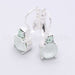 Serti boucle d'oreilles pour Cristal 1088 SS39 et PP31 argenté (2) - LaMercerieDesCopines