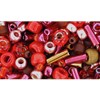 Achat Mix de perles Toho samurai red brown (10g)