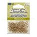 Vente Beadalon 100 anneaux chaine maille fil artistique non terni laiton plaqué 18ga 5/32 (1)